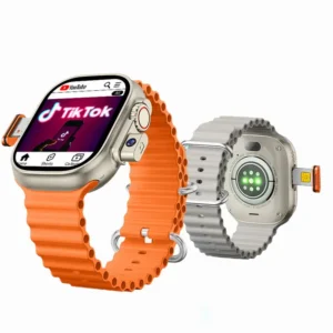 HW Ultra 2 5G Android Front & Back Camera Smart watch 4GB/64GB