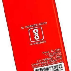 Original Battery For Itel A25 - 6 Months Warranty