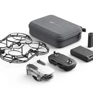 DJI Mavic Mini Fly More Combo Drone FlyCam Quadcopter with 2.7K Camera 3-Axis Gimbal GPS 30min Flight Time (White and Black)