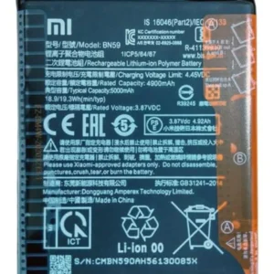 Original Battery For Xiaomi Redmi 10 2022- (BN59) 5000mAh- 6 months warranty
