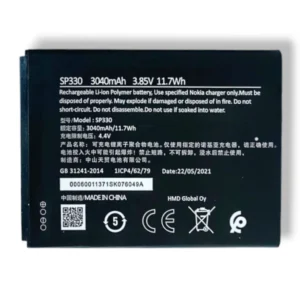 Original Battery For Nokia C3 (SP330) 3040mAh- 6months warranty