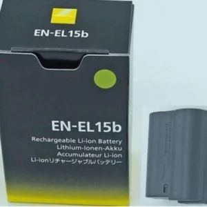 Battery for Nikon EN-EL15b Rechargeable Lithium-Ion Battery for for D850, D7200, D7500, D500, D7100, D810A, D750, D810, D800E, D7000, D800, Z 7 and Z 6 Cameras