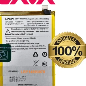 Original Battery For Lava Blaze Pro 5G Mobile (LBP148090078) 5000mAh- 6months warranty