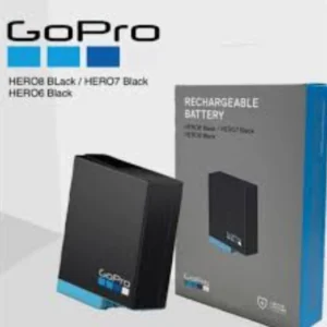 Battery for GoPro Rechargeable Li-Ion Battery for HERO 8 Black, 7 Black, 2018