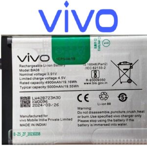 100% Original Vivo V29e (V2303) Battery BA08 – 5000mAh- 6months warranty
