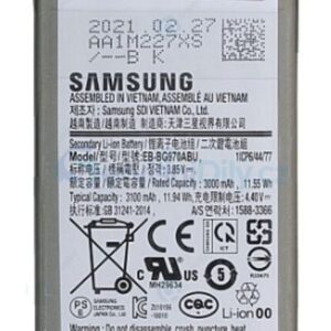 100% Original Samsung Galaxy S10e (SM-G970F) Battery EB-BG970ABU – 3100mAh- 6months warranty