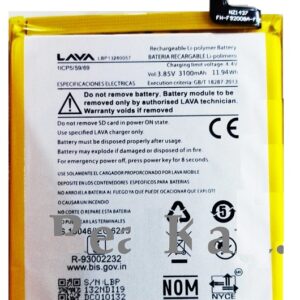 100% Original LAVA Z71 Battery LBP13280057 – 3100mAh- 6months warranty