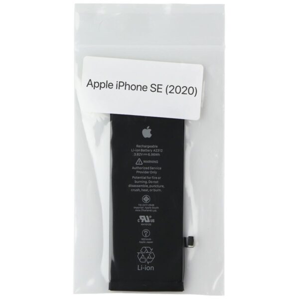 Apple A2312 Battery For iPhone SE 2nd Gen 2020 iPhone SE (2020) iPhone SE 2 – 1821mAh