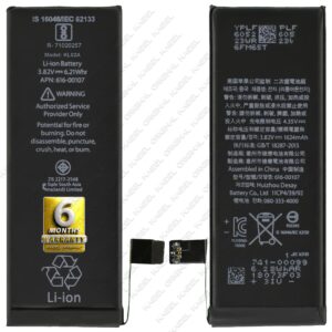 Original Apple Battery For iPhone SE (1st Gen 2016)/ iPhone 5se Mobile – 1624mAh- 6months warranty