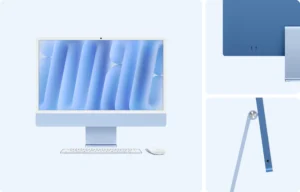 iMac M4 chip with two Thunderbolt Ports 8 core CPU, 16/512GB Desktop