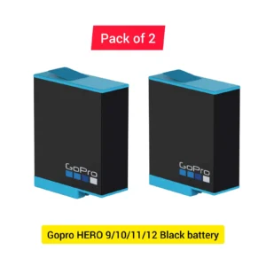 Original Battery for Gopro HERO 11 Black Rechargeable Battery 2 Pack Combo- 6 Months Warranty